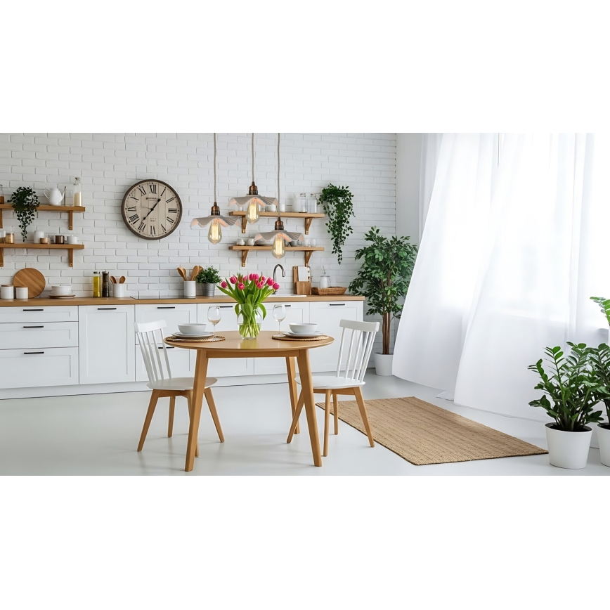 Bohemia-Design - Porcelianinis pakabinamas šviestuvas ant laido 1xE27/60W/230V