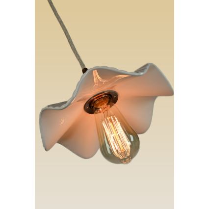 Bohemia-Design - Porcelianinis pakabinamas šviestuvas ant laido 1xE27/60W/230V