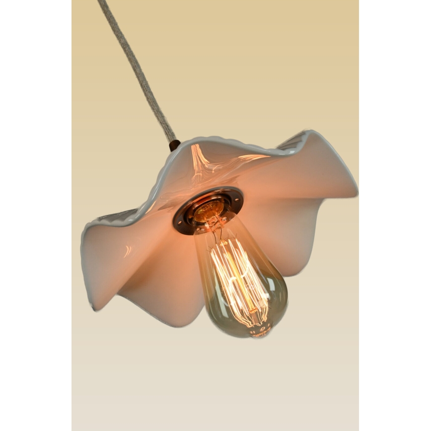 Bohemia-Design - Porcelianinis pakabinamas šviestuvas ant laido 1xE27/60W/230V