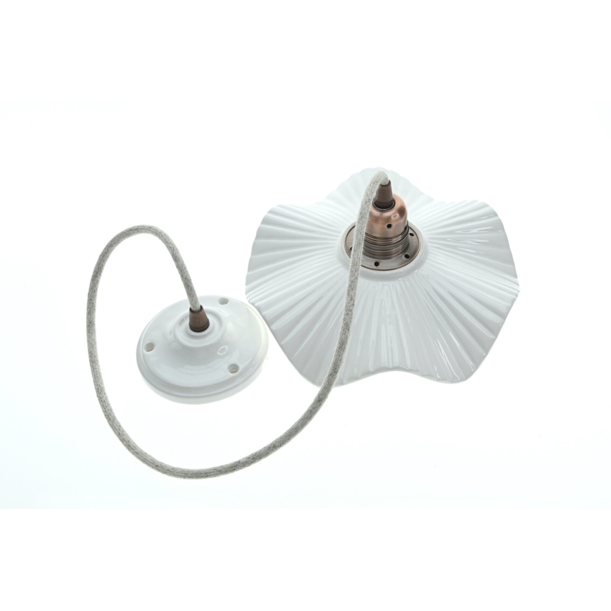 Bohemia-Design - Porcelianinis pakabinamas šviestuvas ant laido 1xE27/60W/230V