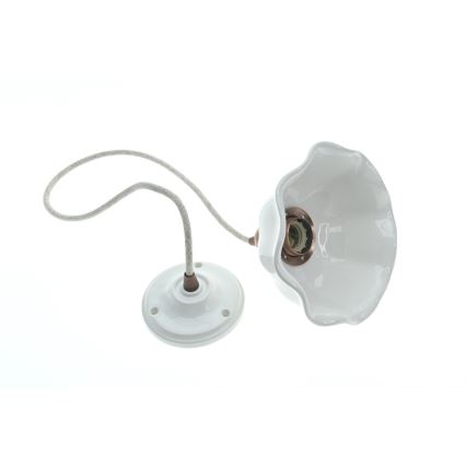 Bohemia-Design - Porcelianinis pakabinamas šviestuvas ant laido 1xE27/60W/230V