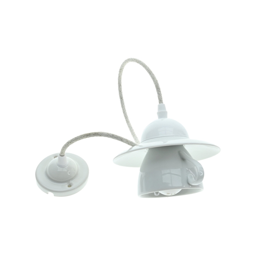 Bohemia-Design - Porcelianinis pakabinamas šviestuvas ant laido 1xE27/60W/230V