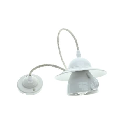 Bohemia-Design - Porcelianinis pakabinamas šviestuvas su laidu 1xE27/60W/230V