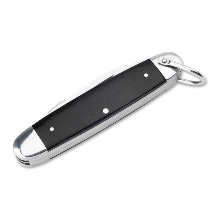 Böker - Daugiafunkcis kišeninis peilis Magnum Klasikinis Pocket Steel 16 cm/4 funkcijos raudonmedžio