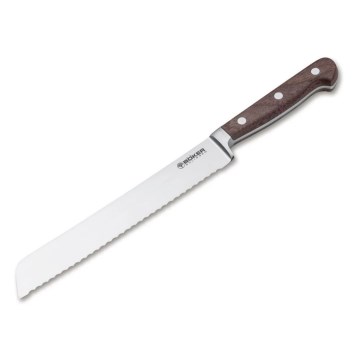 Böker - duonos peilis HERITAGE 20,5 cm, riešutmedžio rankena