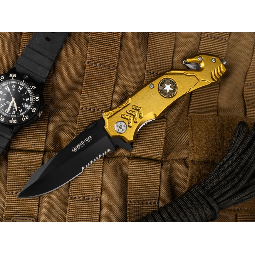 Böker - Kišeninis peilis Magnum Army Rescue 21,9 cm