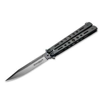 Böker - Kišeninis peilis Magnum Balisong All Black 22,9 cm