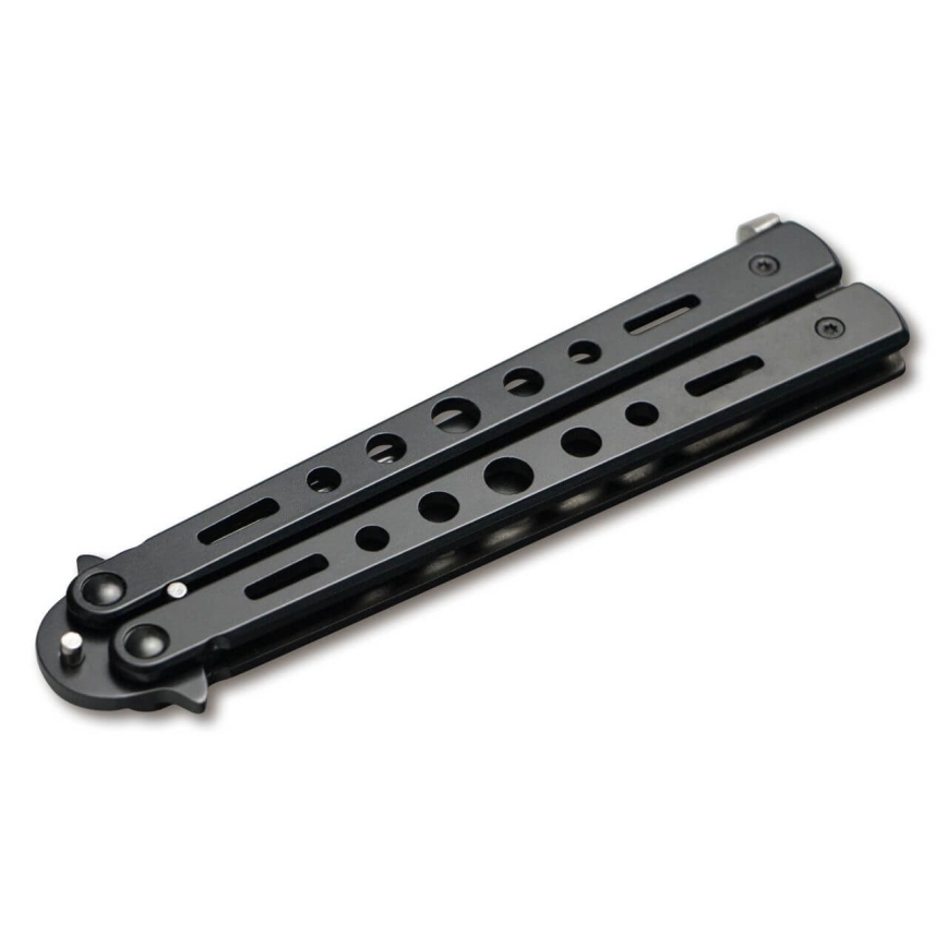 Böker - Kišeninis peilis Magnum Balisong All Black 22,9 cm