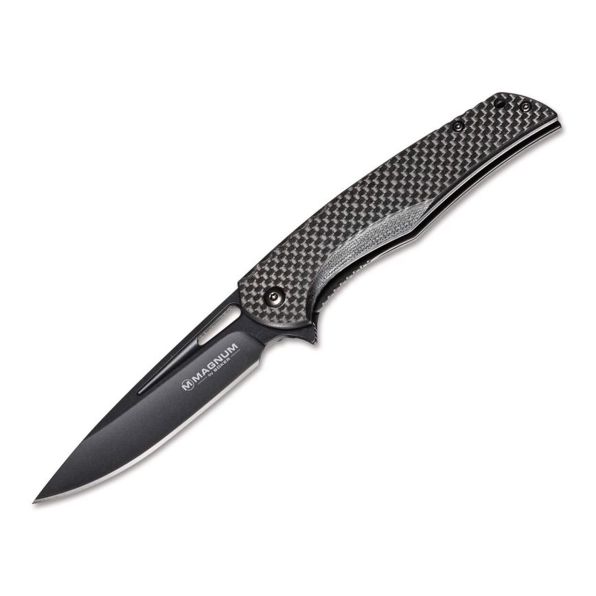 Böker - Kišeninis peilis Magnum Black Carbon 20,5 cm