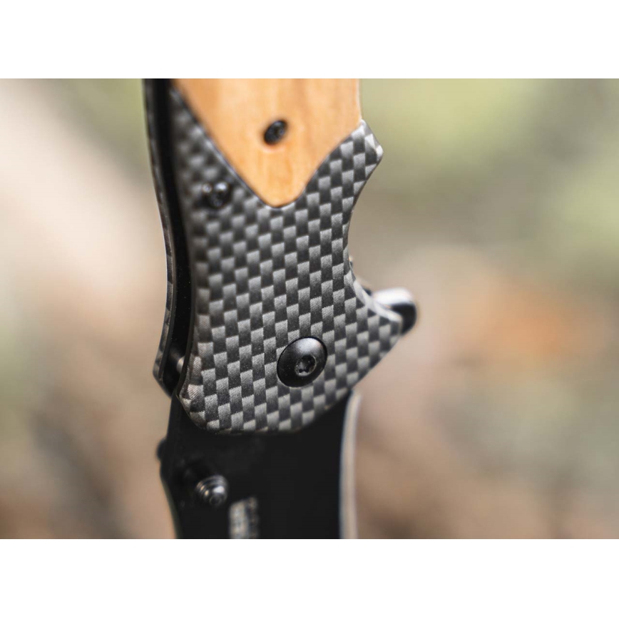 Böker - Kišeninis peilis Magnum Blomkvist Olive 20,5 cm alyvuogių mediena