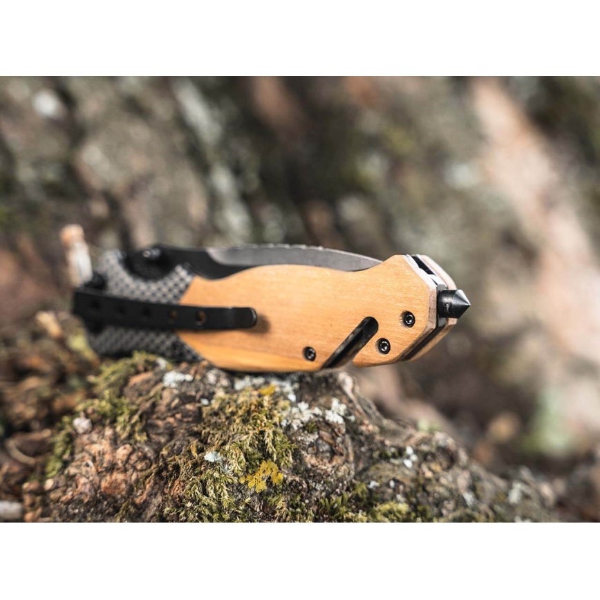 Böker - Kišeninis peilis Magnum Blomkvist Olive 20,5 cm alyvuogių mediena