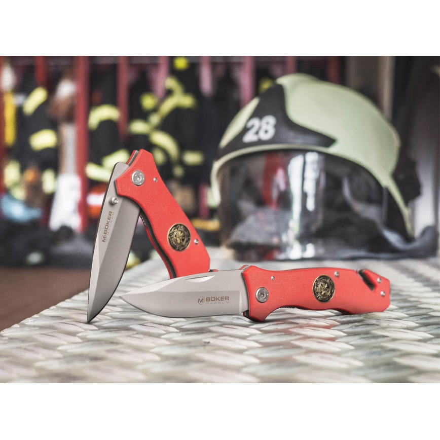 Böker - Kišeninis peilis Magnum Fire Brigade 20,5 cm