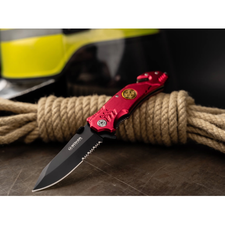 Böker - Kišeninis peilis Magnum Fire Fighter 21,9 cm