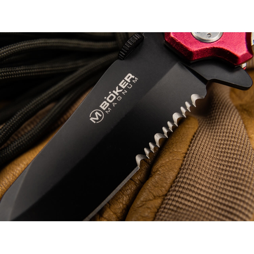 Böker - Kišeninis peilis Magnum Fire Fighter 21,9 cm