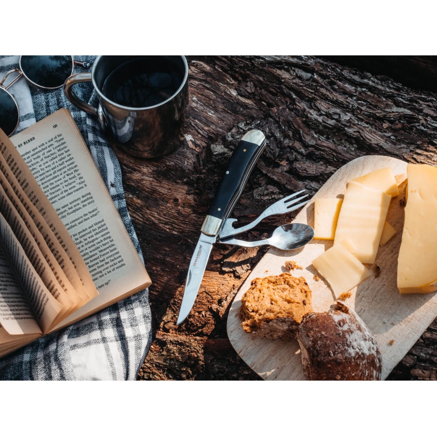 Böker - Kišeninis peilis su stalo įrankiais Magnum Bon Appetite 18,7 cm pakka