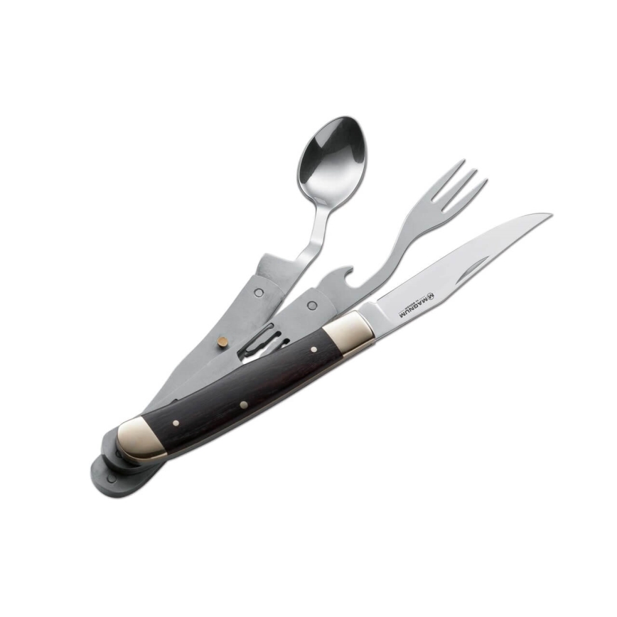 Böker - Kišeninis peilis su stalo įrankiais Magnum Bon Appetite 18,7 cm pakka