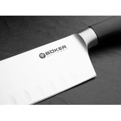 Böker - santoku virtuvinis peilis CORE PROFESSIONAL 16,5 cm juodas