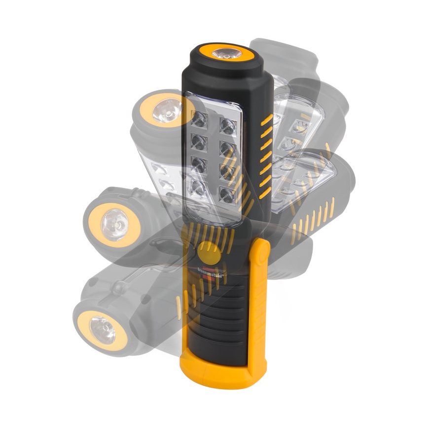 Brennenstuhl - LED Darbinis žibintuvėlis LED/3xAA oranžinis