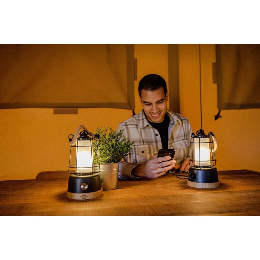 Brennenstuhl - LED Pritemdomas įkraunamas lempa LED/6W/5200 mAh/3,7V 2700-6500K IP44