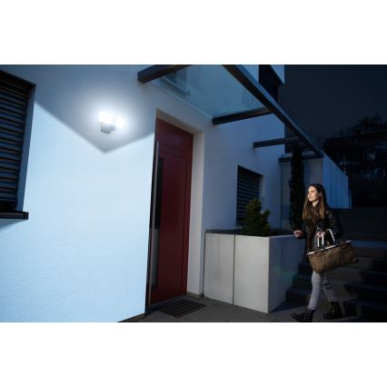 Brennenstuhl- LED Reguliuojamas prožektorius DUO LED/29,2W/230V 3000-6500K IP54 Wi-Fi