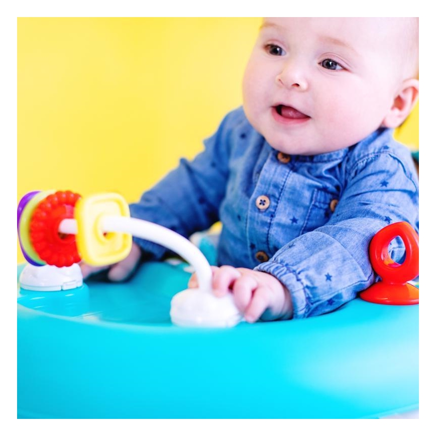 Bright Starts - Vaikiška vaikštynė GIGGLING SAFARI