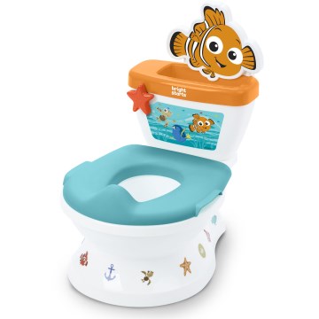 Bright Starts - Vaikiškas tualetas su garso efektais MY SIZE Finding Nemo 2xAAA