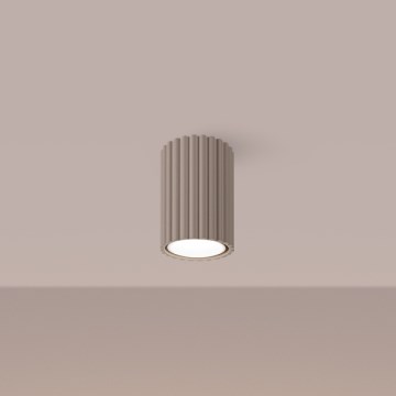 Brilagi - Akcentinis apšvietimas CRESTO 1xGU10/10W/230V 10 cm taupe