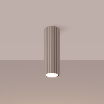 Brilagi - Akcentinis apšvietimas CRESTO 1xGU10/10W/230V 20 cm taupe