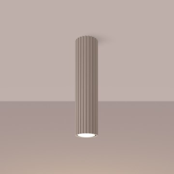 Brilagi - Akcentinis apšvietimas CRESTO 1xGU10/10W/230V 30 cm taupe