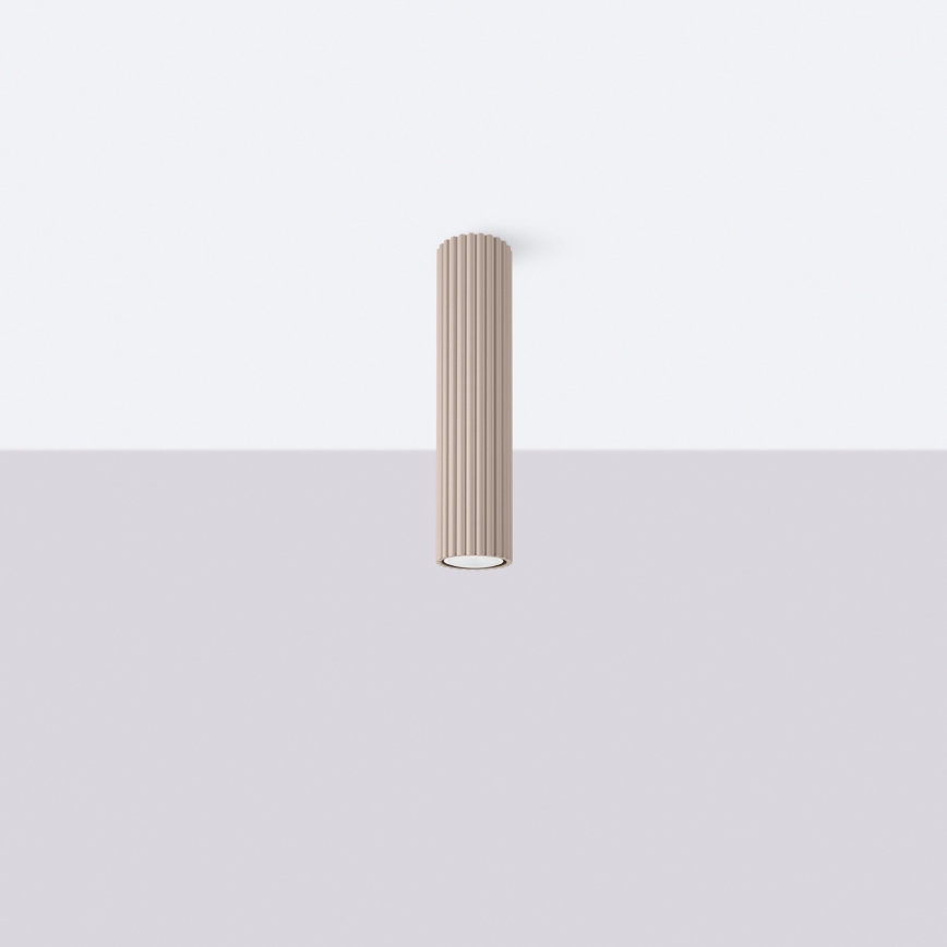 Brilagi - Akcentinis apšvietimas CRESTO 1xGU10/10W/230V 30 cm taupe