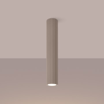 Brilagi - Akcentinis apšvietimas CRESTO 1xGU10/10W/230V 40 cm taupe