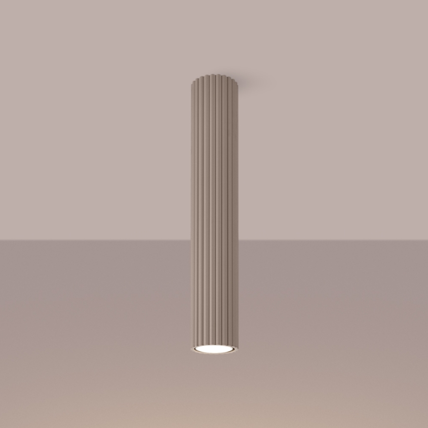 Brilagi - Akcentinis apšvietimas CRESTO 1xGU10/10W/230V 40 cm taupe