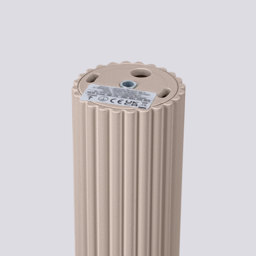 Brilagi - Akcentinis apšvietimas CRESTO 1xGU10/10W/230V 60 cm taupe