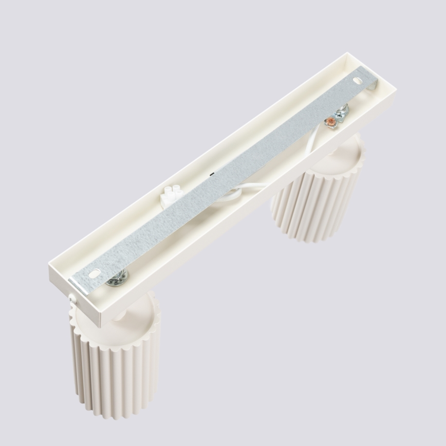 Brilagi - Akcentinis apšvietimas CRESTO 2xGU10/10W/230V kreminė