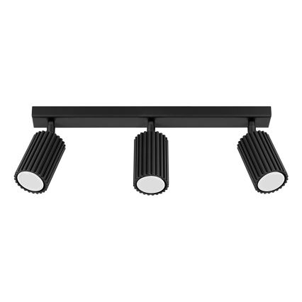 Brilagi - Akcentinis apšvietimas CRESTO 3xGU10/10W/230V juoda