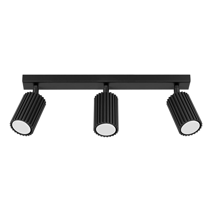 Brilagi - Akcentinis apšvietimas CRESTO 3xGU10/10W/230V juoda