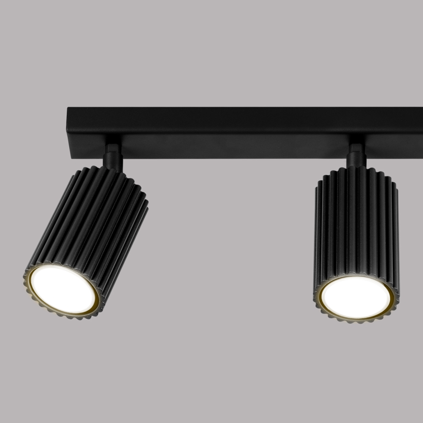 Brilagi - Akcentinis apšvietimas CRESTO 3xGU10/10W/230V juoda