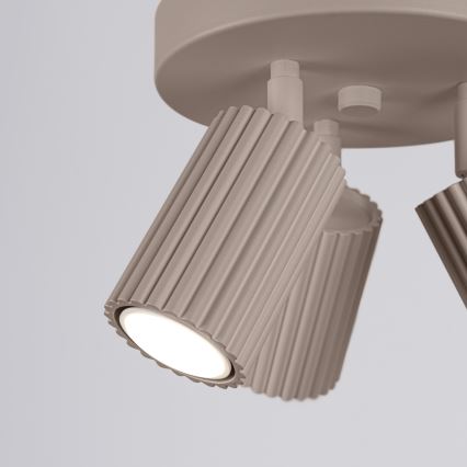 Brilagi - Akcentinis apšvietimas CRESTO 3xGU10/10W/230V taupe
