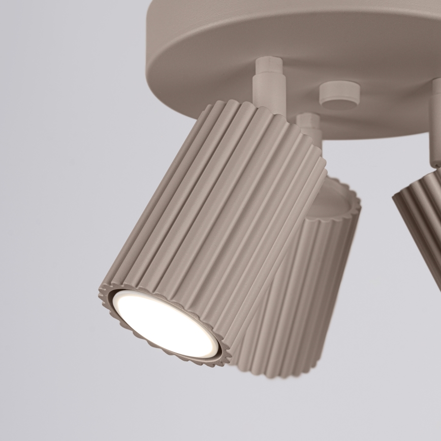 Brilagi - Akcentinis apšvietimas CRESTO 3xGU10/10W/230V taupe