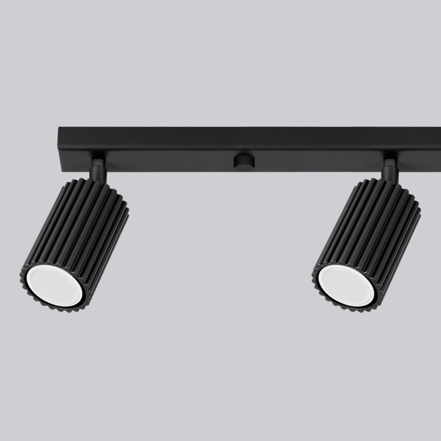 Brilagi - Akcentinis apšvietimas CRESTO 4xGU10/10W/230V juoda