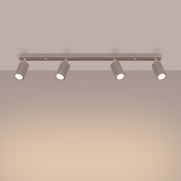 Brilagi - Akcentinis apšvietimas CRESTO 4xGU10/10W/230V taupe