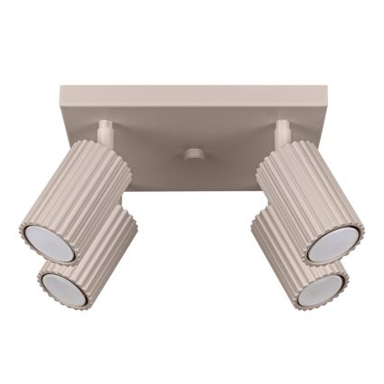 Brilagi - Akcentinis apšvietimas CRESTO 4xGU10/10W/230V taupe