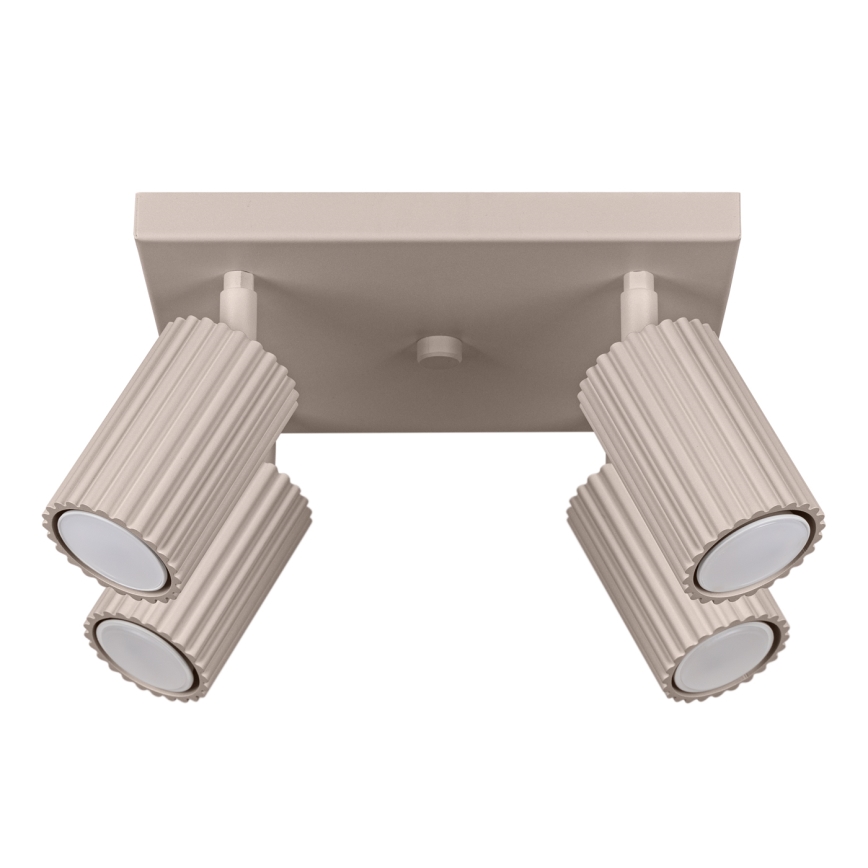 Brilagi - Akcentinis apšvietimas CRESTO 4xGU10/10W/230V taupe