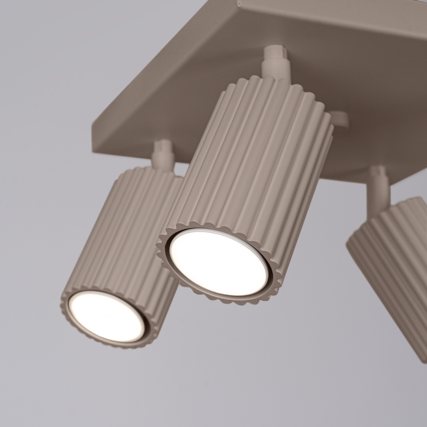 Brilagi - Akcentinis apšvietimas CRESTO 4xGU10/10W/230V taupe
