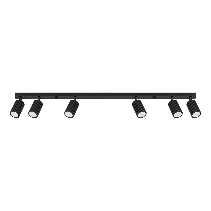 Brilagi - Akcentinis apšvietimas CRESTO 6xGU10/10W/230V juoda