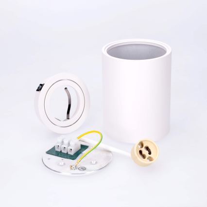 BRILAGI - Akcentinis apšvietimas MIA 1xGU10/30W/230V 100x80 mm balta