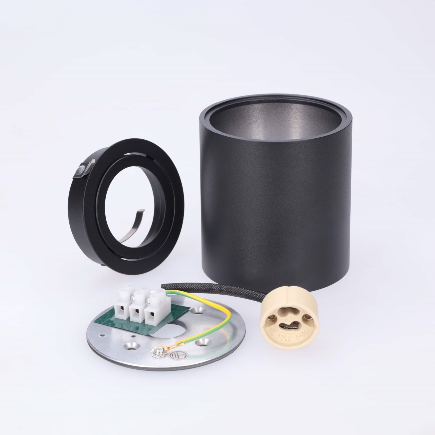 BRILAGI - Akcentinis apšvietimas MIA 1xGU10/30W/230V 84x80 mm juoda