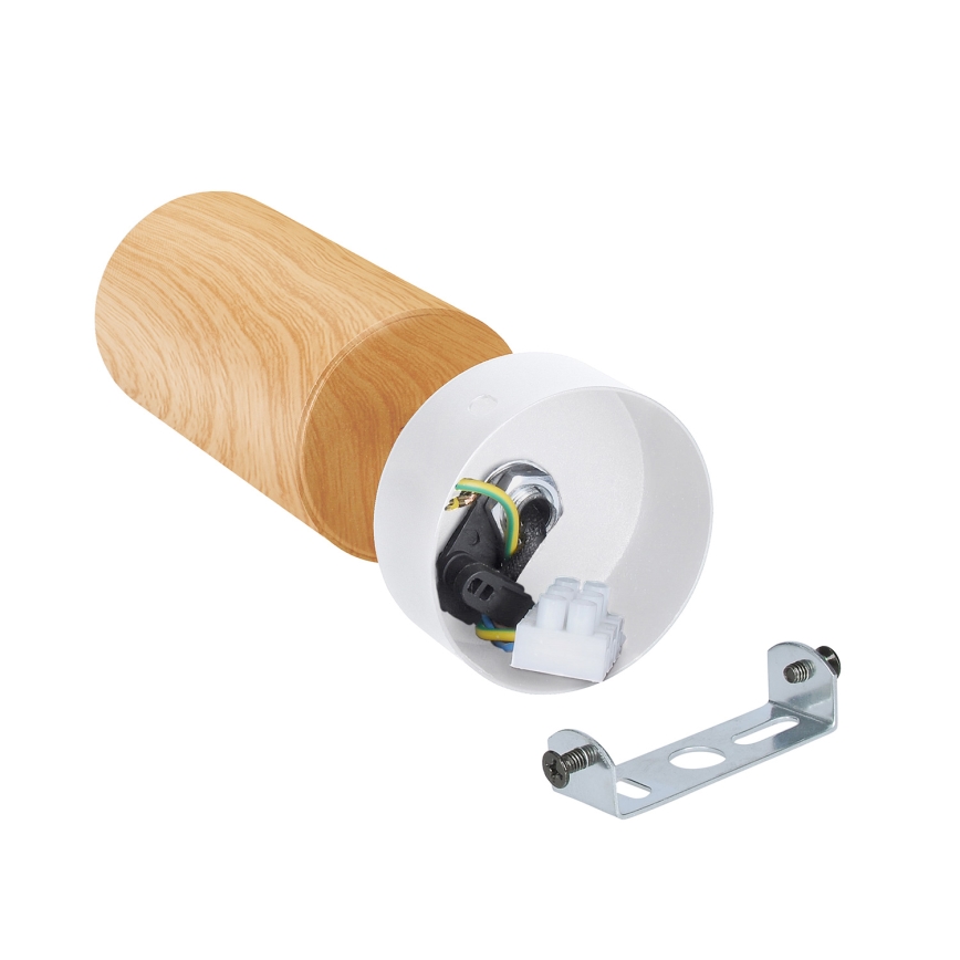 Brilagi - Akcentinis apšvietimas SELE 1xGU10/30W/230V balta/ąžuolo dekoras