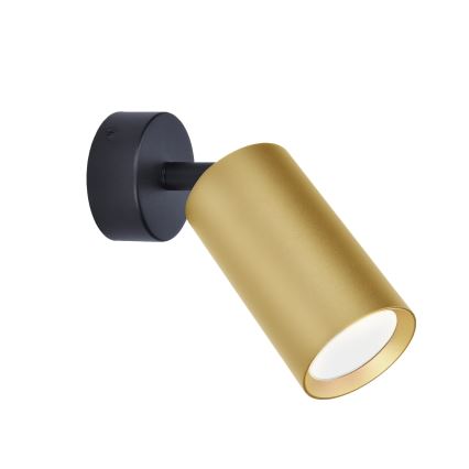 Brilagi - Akcentinis apšvietimas SELE GOLDEN 1xGU10/30W/230V juoda/auksas