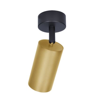 Brilagi - Akcentinis apšvietimas SELE GOLDEN 1xGU10/30W/230V juoda/auksas